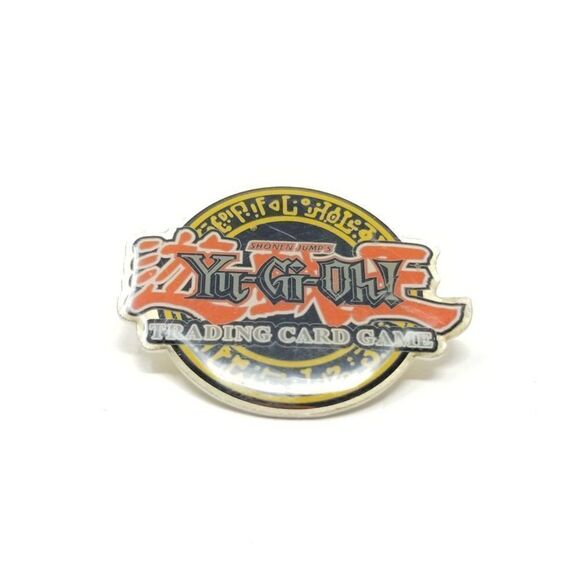 Vintage Yu-Gi-Oh! Lapel Pin, Dated 1996, 90s Brooch, Enamel Pin, Trading Card - Picture 1 of 6